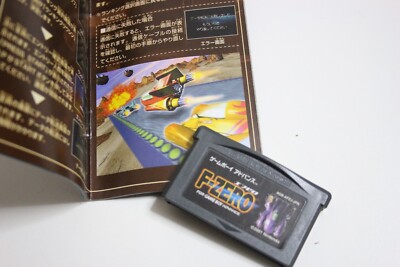 F-ZERO for Game Boy Advance Nintendo, 2001 with Manual Japanese