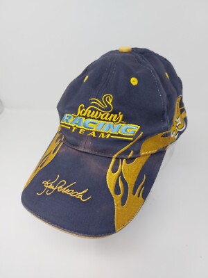 Schwan Racing Team 1st Edition Ken Schrader Strap Back Hat Adjustable Cap