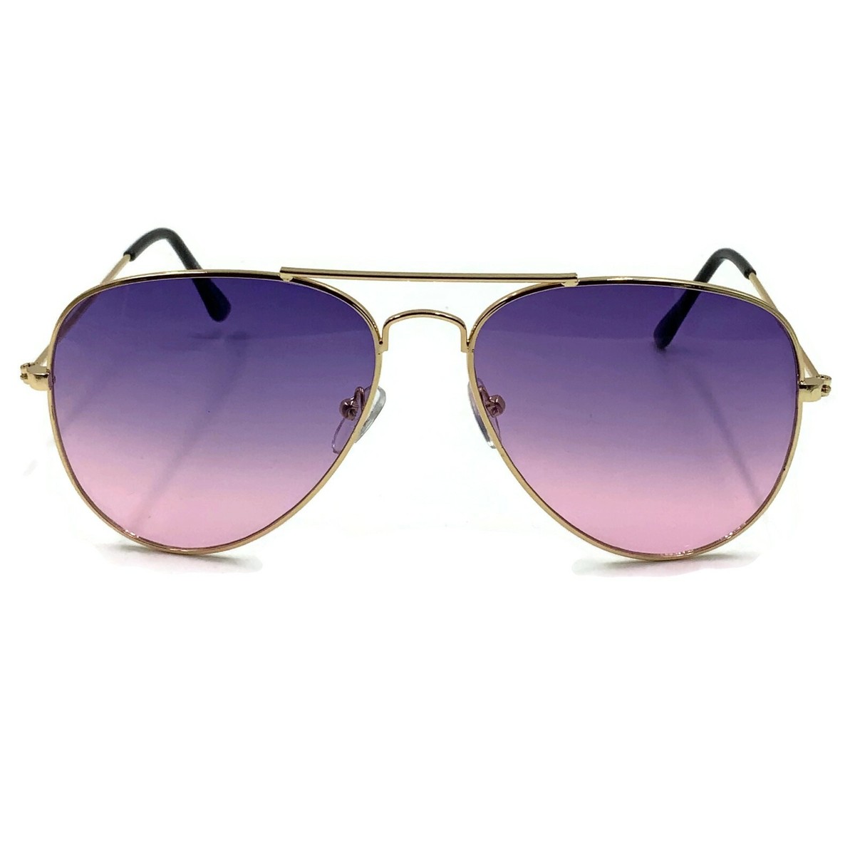 2 pack 2 toned Aviators Sunglasses ? ? ? Buy 3 Pairs Aviator Sunglasses 2 Tone Assorted Mix Color  main image 3