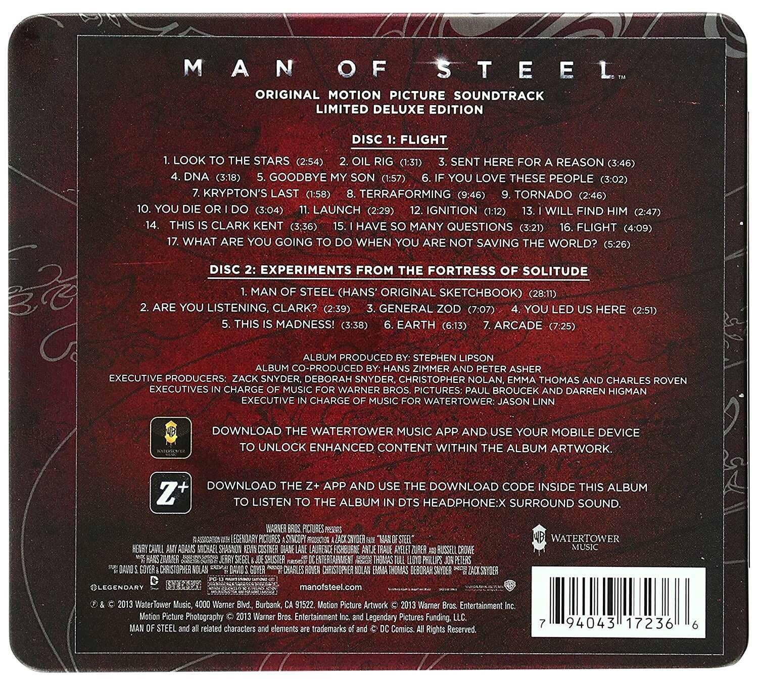 Stream Man of Steel Medley - Recording Session Soundtrack - Hans Zimmer by  iamgrv