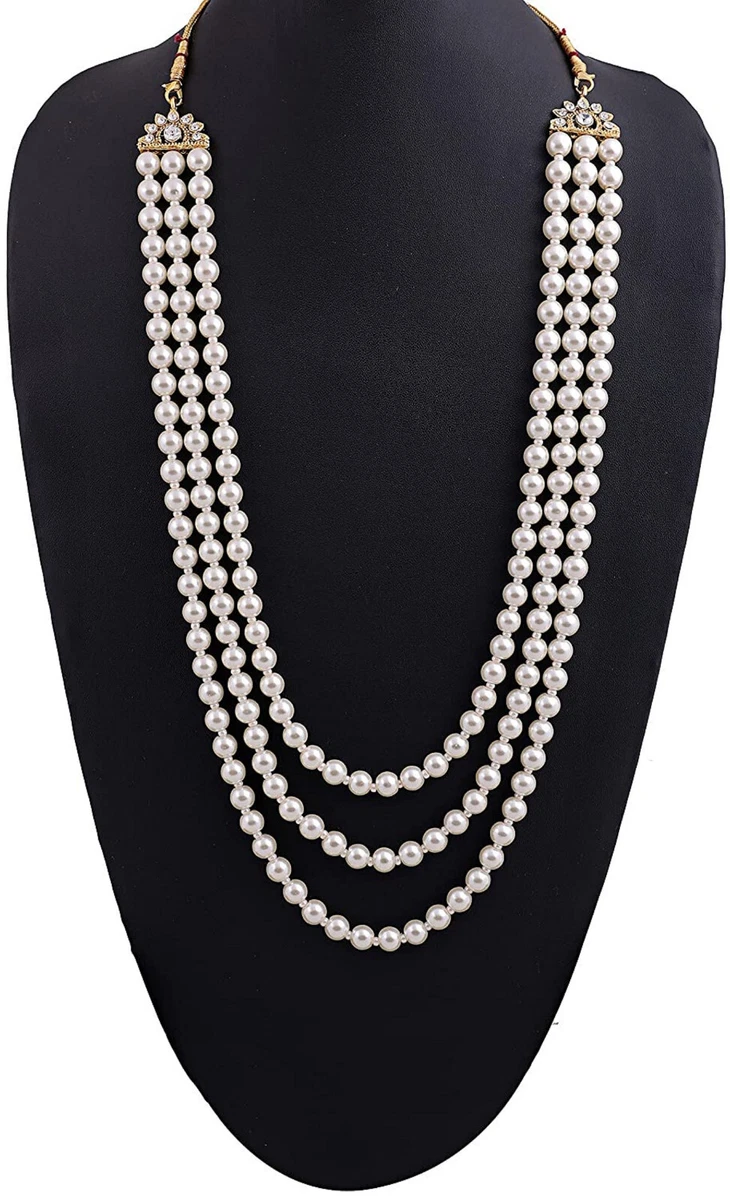 White moti mala deals