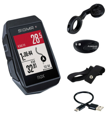 Sigma ROX 11.1 EVO HR Set GPS Komoot Bike Computer Fahrradcomputer E-Bike  Ready | eBay