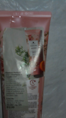 ELASTINE, 2 IN 1 SHAMPOO & CONDITIONER PERFUME ( LOVE ME) N I B NOT OPENED,.