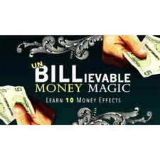 unBillievable Money Magic Amazing Trick Instructional DVD Magic Makers NEW!