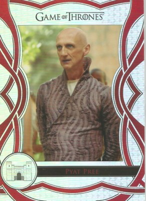 Game of Thrones komplette Serie: C54 ''Pyat Pree'' Foil Cast Chase Card