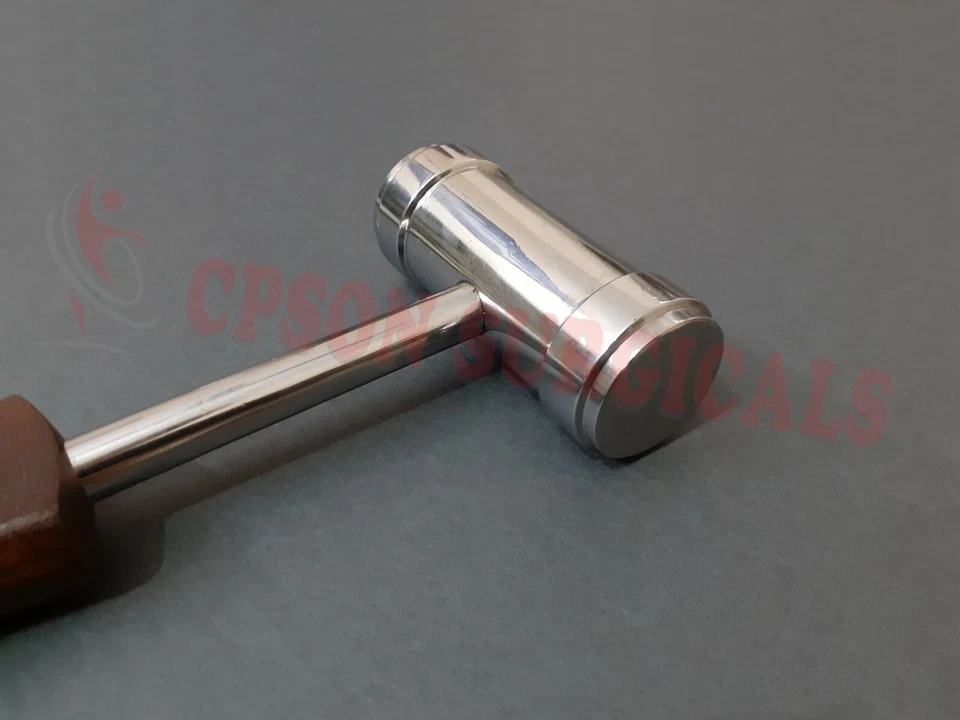 Marteau Pour Os Vétérinaire 1.5 lbs Poignée En Fibre Instrument Chirurgical SS - Photo 2/4