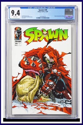 Spawn #39 CGC Graded 9.4 Image 1995 Greg Capullo Todd McFarlane