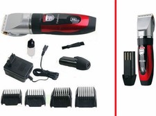 Kit rasoio elettrico uomo professionale 2 batterie Taglia capelli barba peli