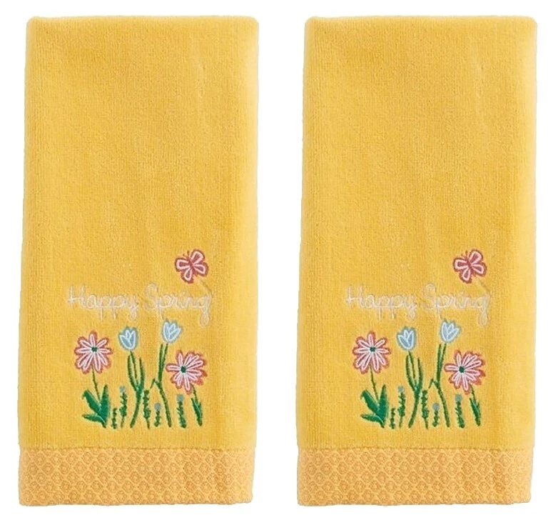 Multicolor Floral Bath Towel Sets