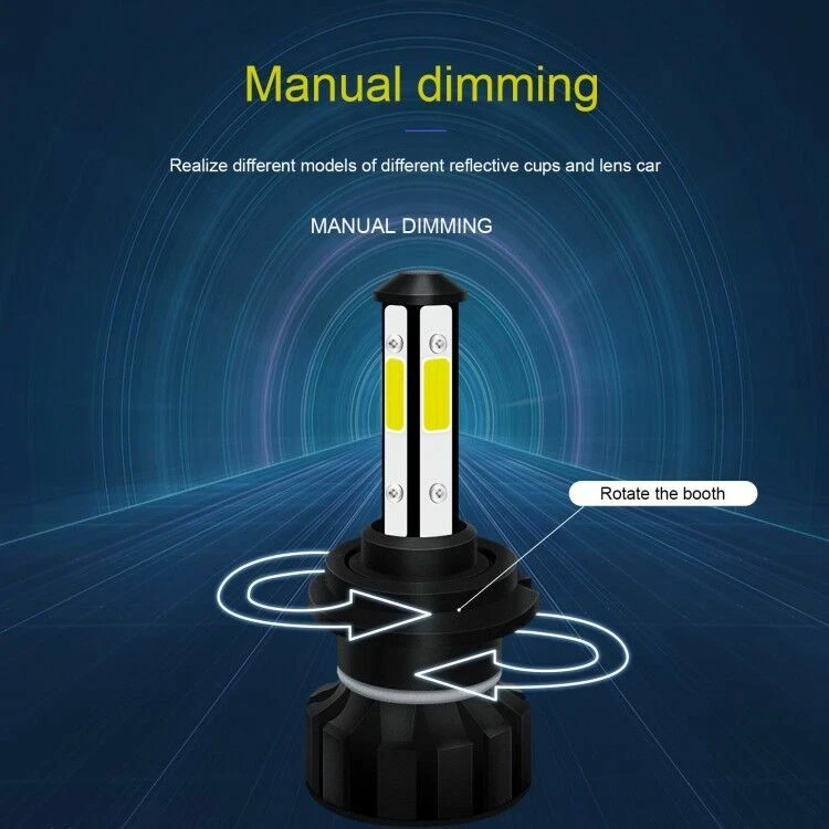 For BMW 325xi 330xi 2002-2006 - 6X LED Headlight Fog Light Bulbs Combo Kit 8000K - Image 3 of 4