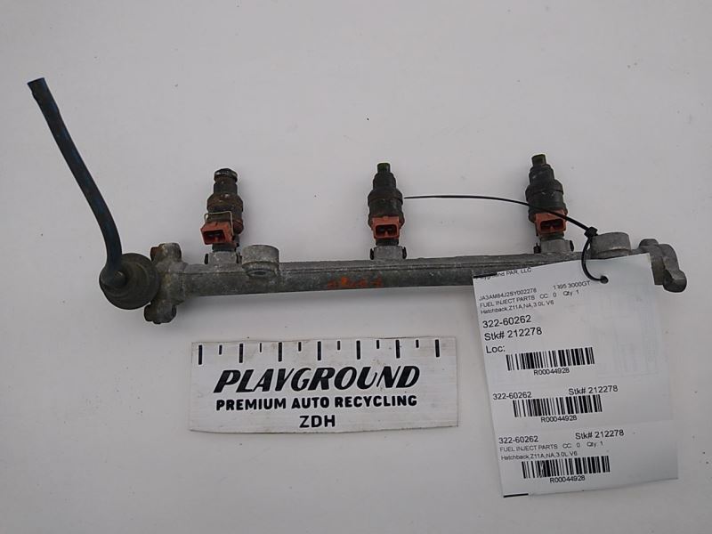 Mitsubishi 3000GT Dodge Stealth Fuel Injection Rail With Injectors Fits