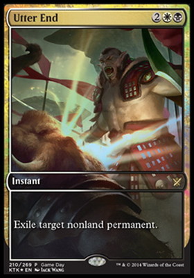 MTG UTTER END FOIL ITALIENISCH - ABSOLUTES ENDE GAME DAY - PROMO - MAGIC
