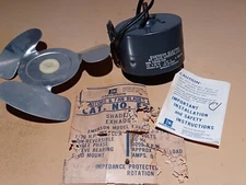 OEM NOS Emerson Electric Motor & Fan Model F33XZZB-2726 115v 60hz 3000rpm 1/70hp