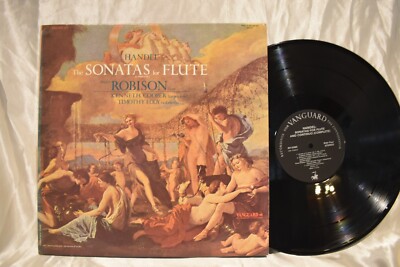 Handel The Complete Sonatas For Flute Robison~1978 2 LP