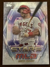 2023 Topps Series 1 Mike Trout Stars of MLB Insert No. SMLB-2 LA Angels