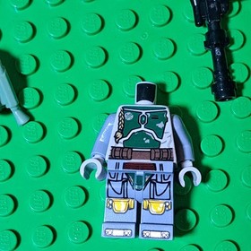 LEGO Star Wars Boba Fett minifigure - Clone Head - 75174 - sw0822 Cape