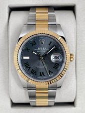 NEW 2026 Rolex Datejust 41mm 126333 Two-Tone Oyster Wimbledon Dial