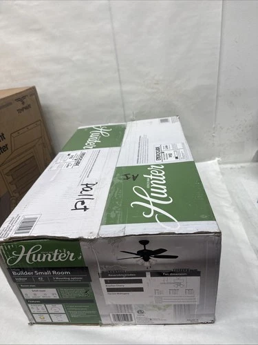 Hunter Fan Builder Ceiling Fan 42In New Bronze Brazilian Cherry - Picture 2 of 3