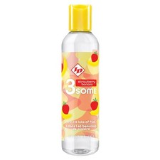 Westridge ID 3some Strawberry Banana Flavored Lubricant 4oz Sugar-Free