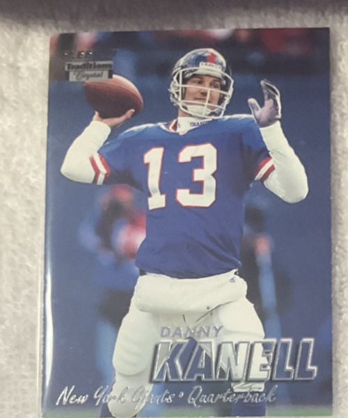 1997 Fleer Traditions SP- Crystal Danny Kanell #11 NEW YORK GIANTS SEMINOLES