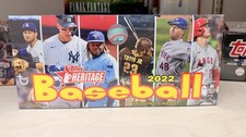 2022 TOPPS HERITAGE BASEBALL HOBBY BOX
