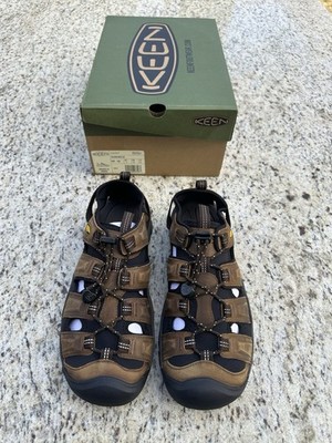 Keen Men's Targhee III Sandal US 10 Closed Toe Bison/Mulch Brand New 1022427