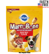 Pedigree Dry Dog Treats Marrobone Real Beef Flavor, 6 Lb. Bag