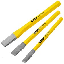 Stanley 3-Piece Cold Chisel Set