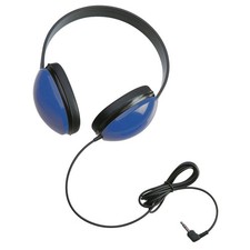 Califone 2800-BL CT Listening First Wired Closed-Back Over-Ear Stereo Headphones