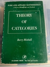 THEORY OF CATEGORIES - BARRY MITCHELL - HARDB...