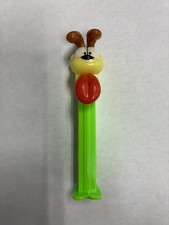 1978 Odie Pez Dispenser Cartoon Dog Head Green Stem Cartoon Characters Slovenia