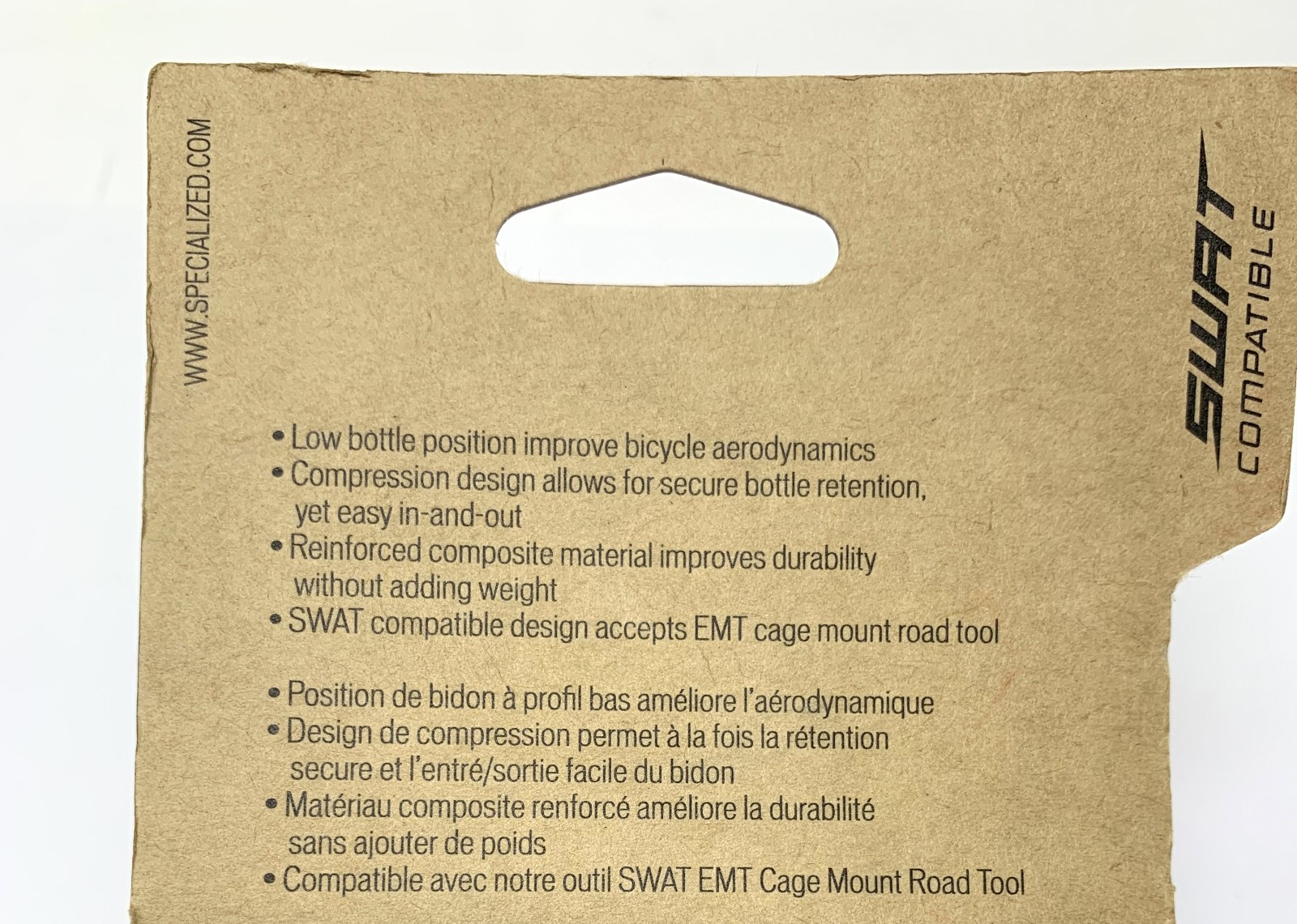 Specialized Rib Cage II Bottle Cage - Glossy Black - 34G - New