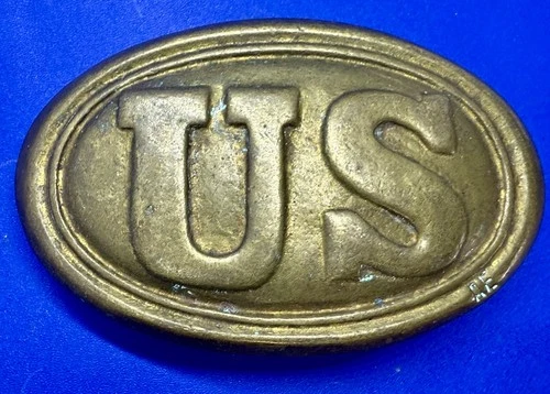 US Civil War Union Soldiers Uniform Reproduction Vintage Solid Brass Belt Buckle