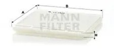 Innenraumfilter Partikelfilter CU 2425 MANN-FILTER für RENAULT MEGANE Scenic
