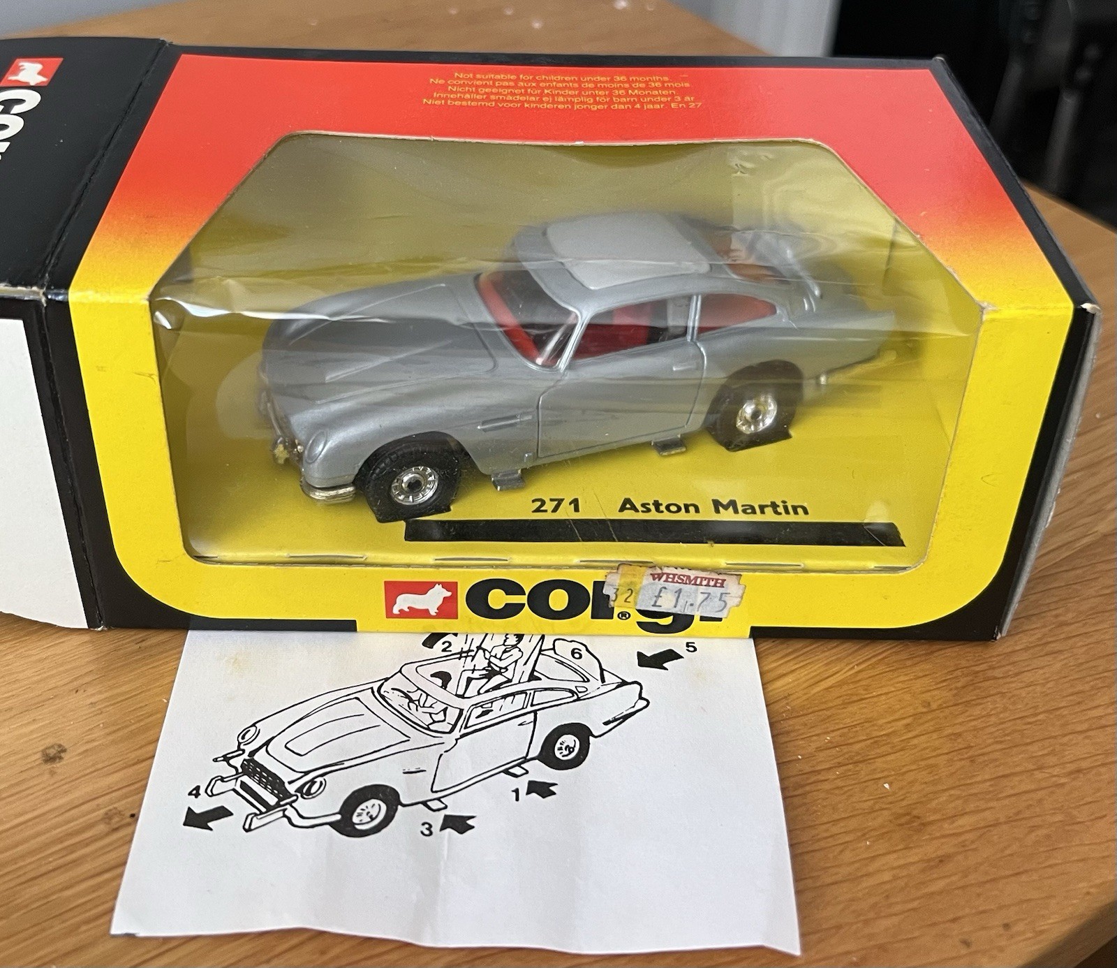 Corgi 271, James Bond Aston Martin - Free Price Guide & Review