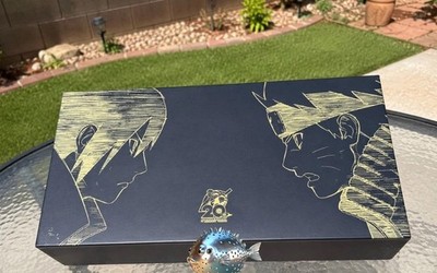 Naruto 20th Anniversary 24K Plated Anniversary Card & Binder Premium Collection
