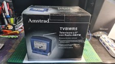 Televisore a 5" con Radio AM/FM Vintage BN Amstrad TVBWR5
