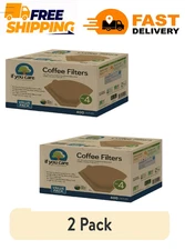 2 pack If You Care #4 Unbleached Coffee Filter, 400 ct.