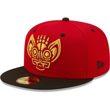 Men's New Era Red/Black Murci-lagos de Louisville Copa De La Diversion 59FIFTY