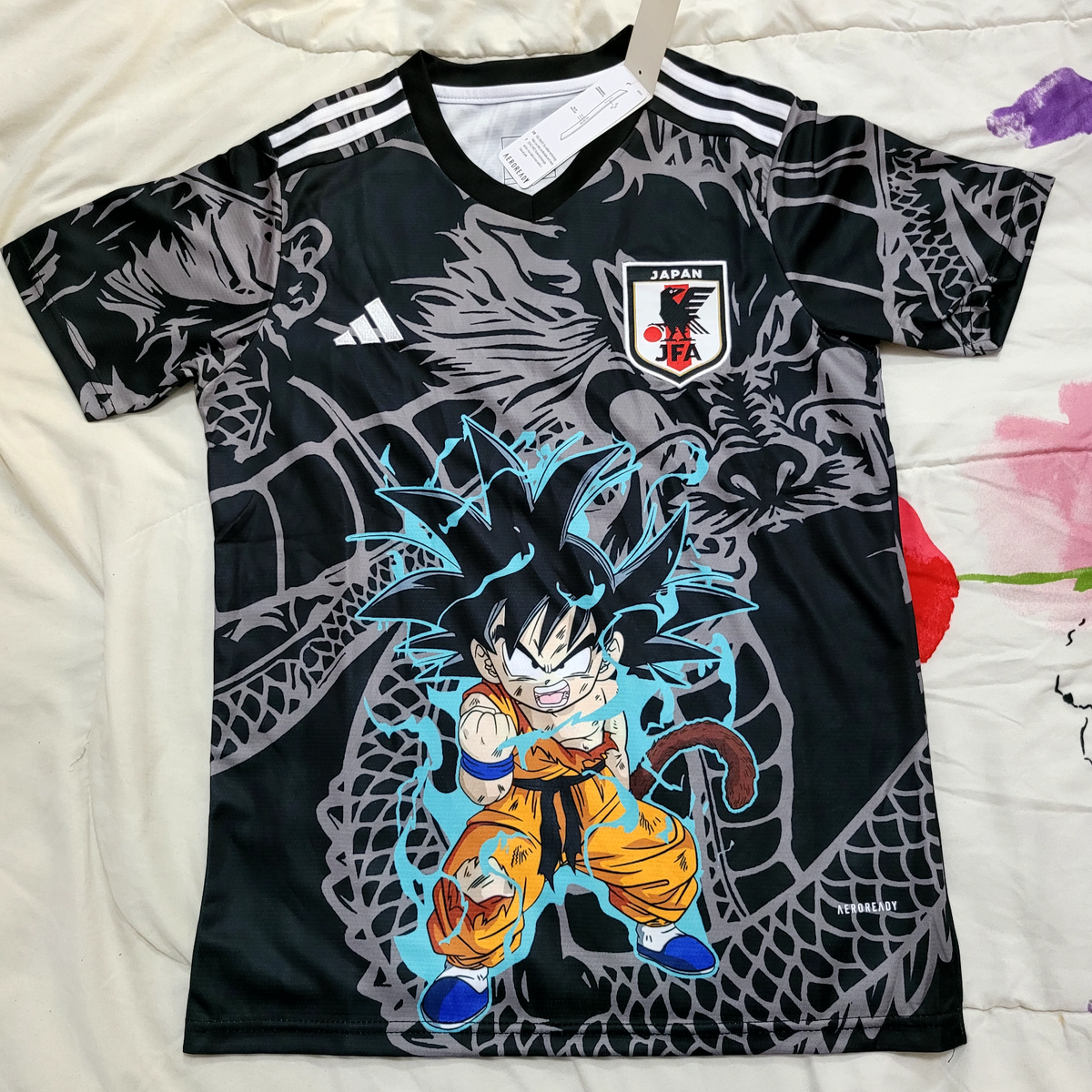 Japan Soccer Jersey Anime Cartoon Son Goku Edition S,M,L,XL,XXL | eBay