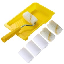 Farbrollenset Mini-Schaumstoff-Farbrollen Klein - Lackierwalze
