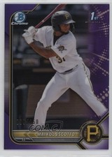 2022 Bowman Chrome Prospects Purple Refractor 99/250 Maikol Escotto #BCP-52 u6m