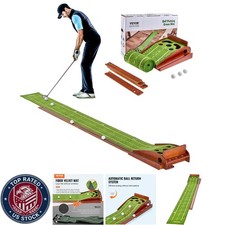 Golf Putting Mat, Putting Green Indoor, Putting Matt For Indoors, Sports Spin N