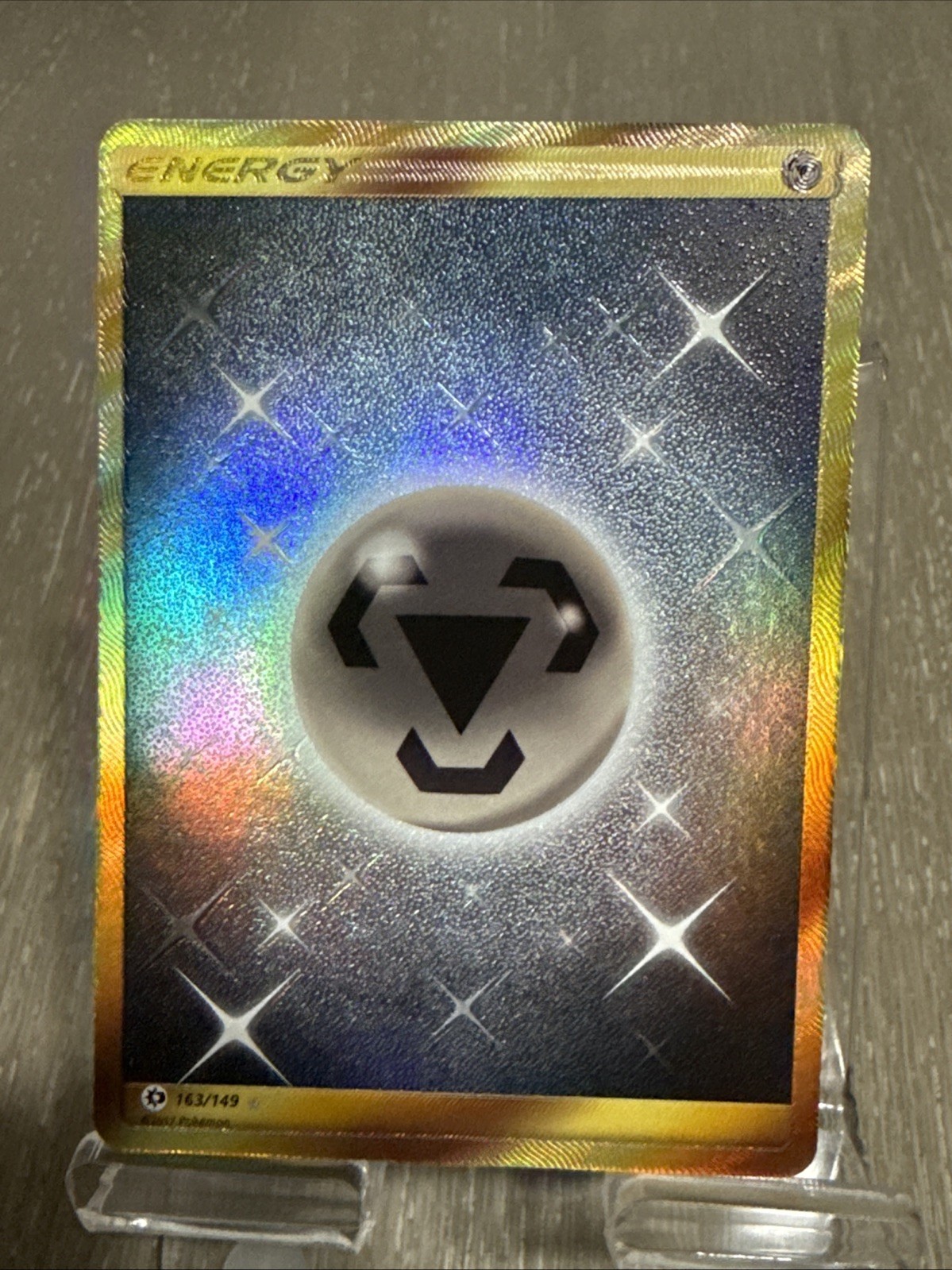Energy Metal 163/149 Sun and Moon Gold Secret Rare Near Mint Pokémon