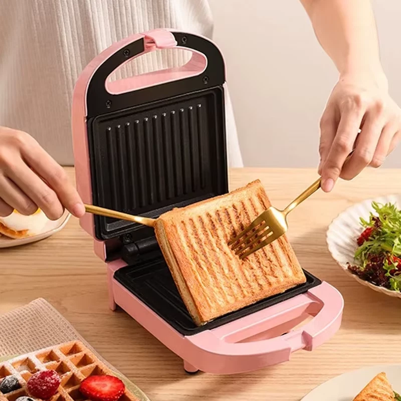 Sandwich Maker Portable Electric Non-Stick Multifunctional Home Breakfast
Opens in a new window or t
