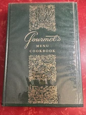 Vintage Gourmet's Menu Cookbook by Gourmet Magazine 3rd Printing 1967 Hardcover