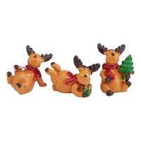 Vbs Mini Rentier Stella, 3 StüCk, Weihnachtliche Dekofiguren FüR Bastelprojekte