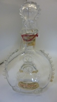 Remy Martin Louis X111 Baccarat Decanter With Lid 11 In signed