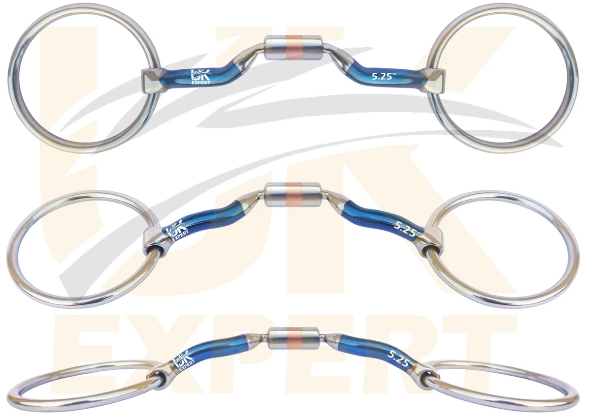 Filetto Snaffle In Rame Snodato Showman Comfort – Gambo Corto, Modello JK47