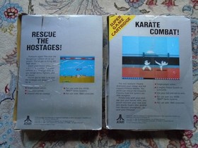 Collection of Atari 7800 games complete, all with box, manual, registration card